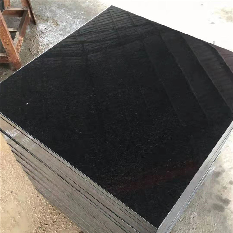 中国黑花岗岩｜天然纯黑花岗岩工程石材源头供应